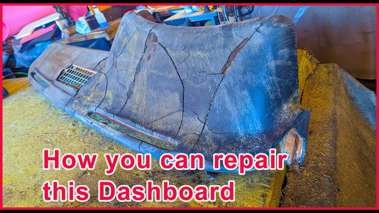 How To Repair And Wrap Your Own Padded Dash 